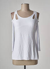 T-shirt blanc MULTIPLES pour femme seconde vue