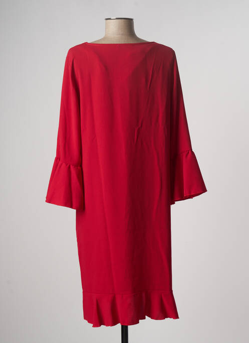 Robe mi-longue rouge MULTIPLES pour femme