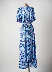 Robe longue bleu MULTIPLES pour femme seconde vue