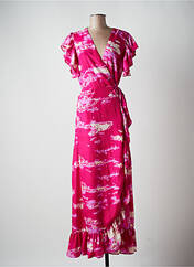 Robe longue rose MULTIPLES pour femme seconde vue