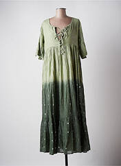 Robe longue vert MULTIPLES pour femme seconde vue