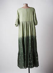 Robe longue vert MULTIPLES pour femme seconde vue