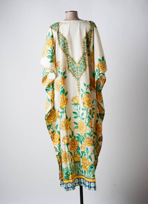 Robe de plage beige MULTIPLES femme