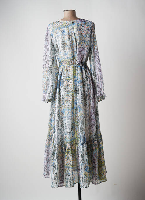 Robe longue bleu MULTIPLES pour femme