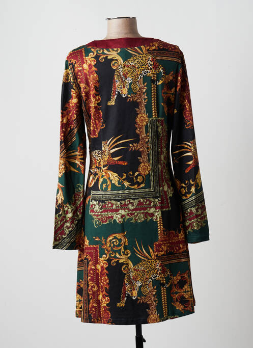 Robe mi-longue vert MULTIPLES pour femme