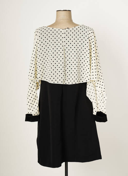 Robe mi-longue noir MULTIPLES pour femme