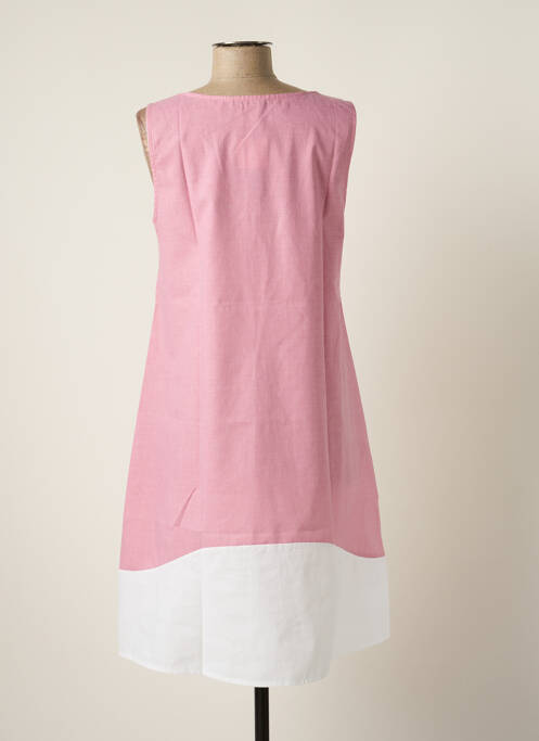 Robe mi-longue rose MULTIPLES pour femme