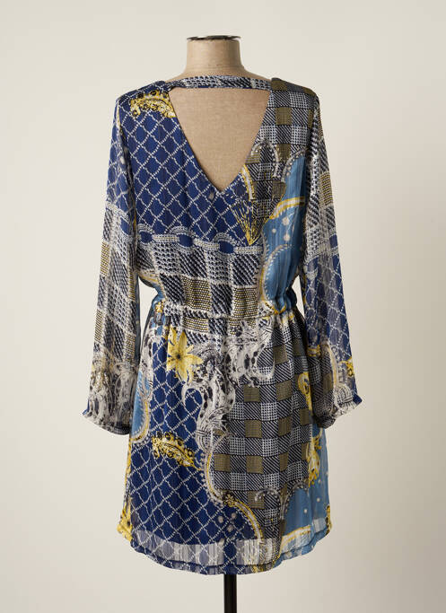 Robe mi-longue bleu MULTIPLES pour femme