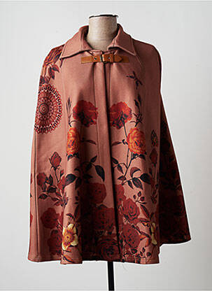Poncho marron MULTIPLES femme