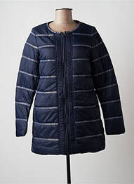 Doudoune poches sans capuche bleu MULTIPLES femme