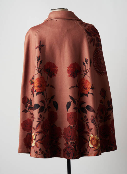 Poncho marron MULTIPLES pour femme