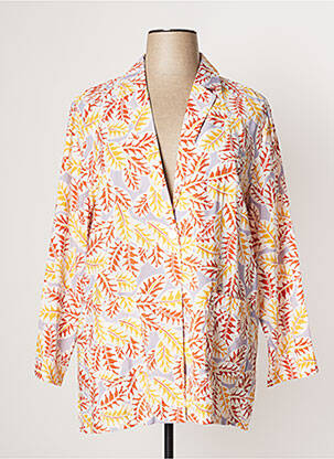 Blazer poches jaune MULTIPLES femme