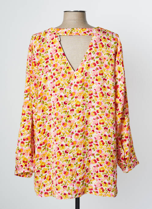 Blouse jaune MULTIPLES pour femme