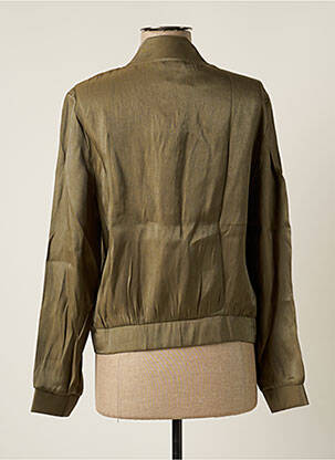 Veste casual col rond vert MULTIPLES femme