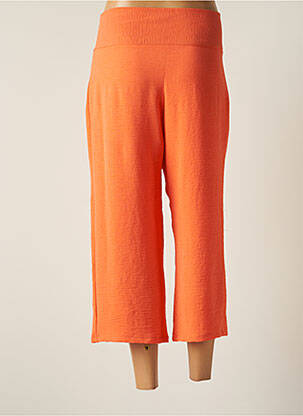 Pantacourt taille normale taille normale orange MULTIPLES femme