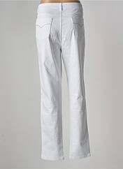 Jeans coupe slim blanc MULTIPLES pour femme seconde vue