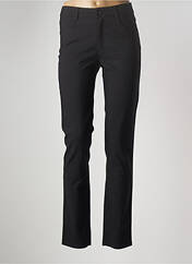 Pantalon droit noir MULTIPLES pour femme seconde vue