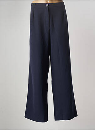 Pantalon large bleu MULTIPLES pour femme