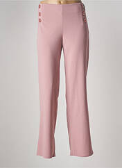 Pantalon large rose MULTIPLES pour femme seconde vue