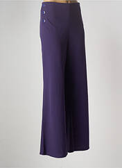 Pantalon large violet MULTIPLES pour femme seconde vue