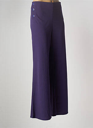 Pantalon large violet MULTIPLES pour femme
