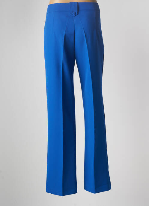 Pantalon droit bleu MULTIPLES pour femme