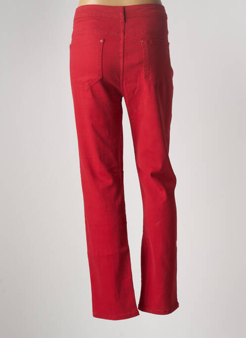Pantalon slim rouge MULTIPLES femme