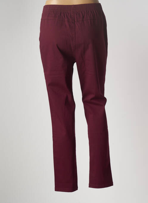 Pantalon slim rouge MULTIPLES femme