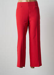 Pantalon droit rouge MULTIPLES pour femme seconde vue