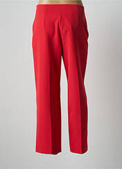 Pantalon droit rouge MULTIPLES pour femme seconde vue