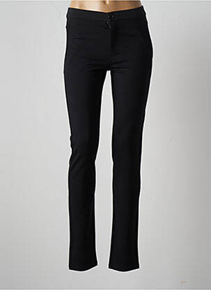 Pantalon slim noir MULTIPLES pour femme