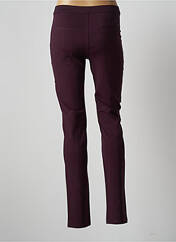 Pantalon slim violet MULTIPLES pour femme seconde vue