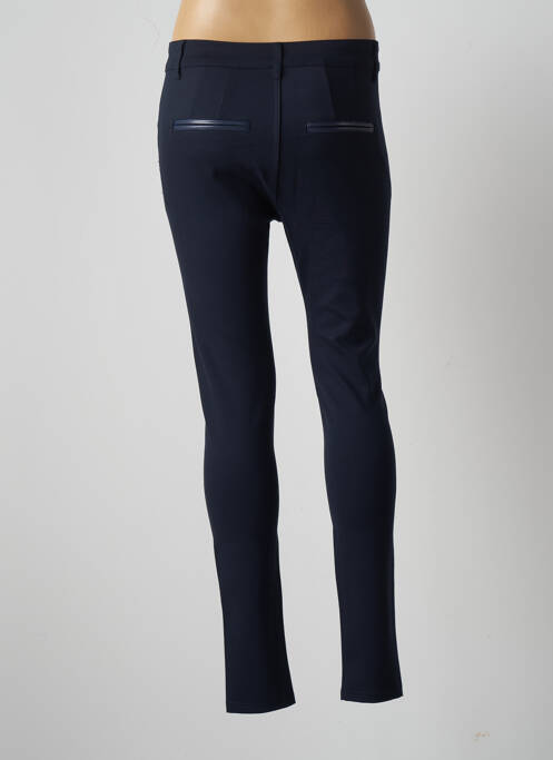 Pantalon slim bleu MULTIPLES pour femme