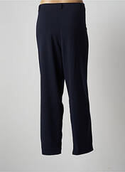 Pantalon droit bleu MULTIPLES pour femme seconde vue