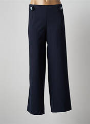 Pantalon large bleu MULTIPLES pour femme seconde vue
