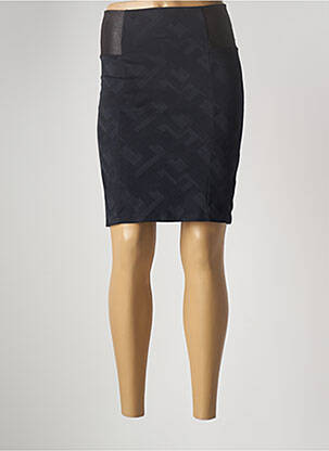 Jupe courte taille haute bleu MULTIPLES femme