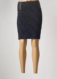 Jupe courte taille haute bleu MULTIPLES femme