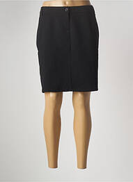 Jupe courte coupe droite noir MUTLIP femme