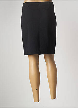 Jupe courte coupe droite noir MUTLIP femme