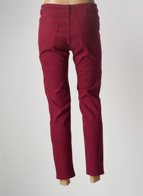 Pantalon slim rouge MULTIPLES pour femme