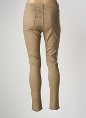 Pantalon slim beige MULTIPLES pour femme seconde vue