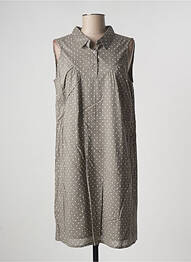 Robe mi-longue sans manche sans manche gris AGATHE & LOUISE femme