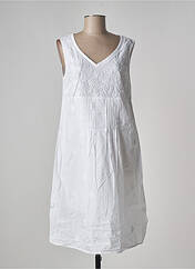Robe mi-longue blanc AGATHE & LOUISE pour femme seconde vue