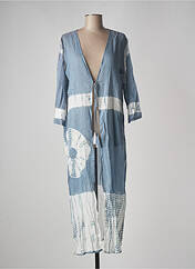 Veste kimono bleu AGATHE & LOUISE pour femme seconde vue