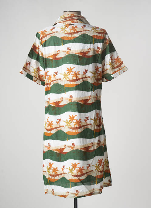 Robe mi-longue vert AGATHE & LOUISE pour femme