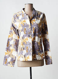 Veste casual poches gris AGATHE & LOUISE femme