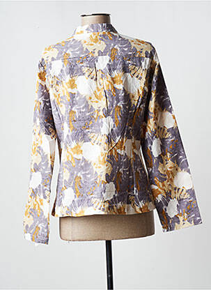 Veste casual poches gris AGATHE & LOUISE femme