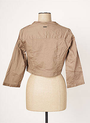 Veste casual coupe cintrée gris AGATHE & LOUISE femme