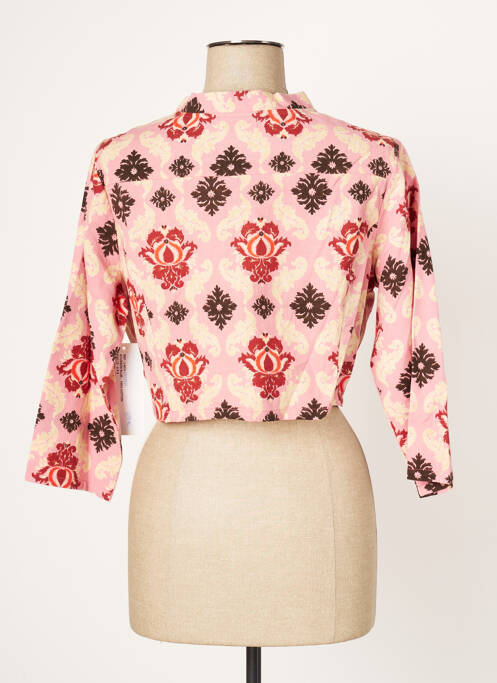 Boléro rose AGATHE & LOUISE pour femme