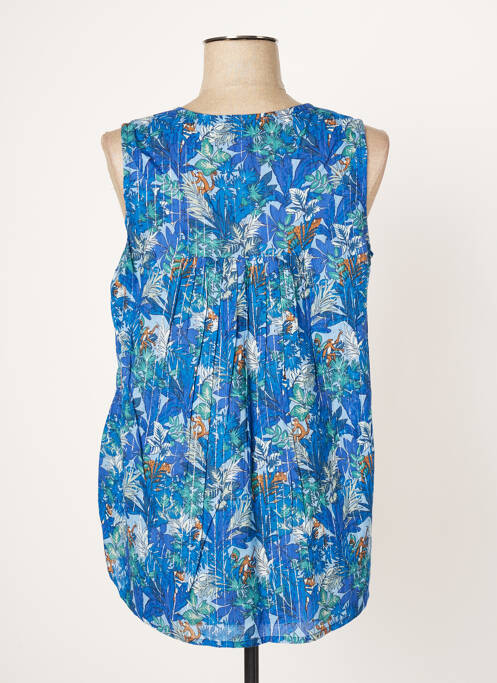 Top bleu AGATHE & LOUISE pour femme